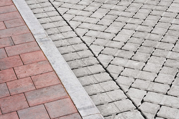 brick pavement and drive
