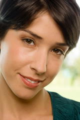 Naklejka premium Portrait of a woman