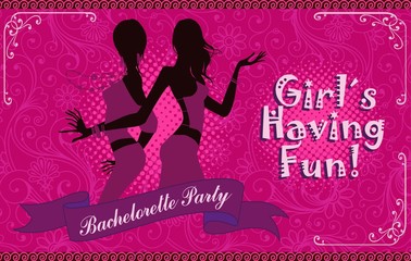 Bachelorette party girls night out.