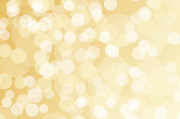 Golden bokeh