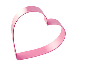 Pink Heart Cookie Cutter