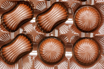 Chocolates background