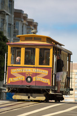 Plakat Vintage trolleys in San Francisco, Market Street Railway Co.