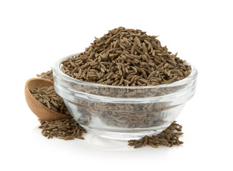 cumin seeds in bowl
