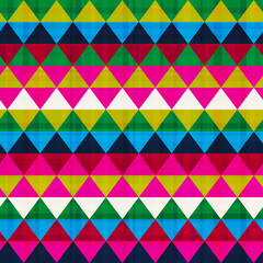 motif géométrique coloré sans soudure
