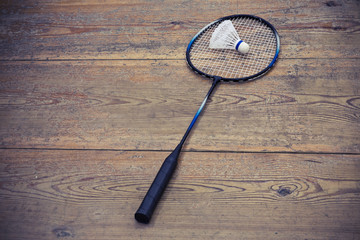vintage badminton racquet