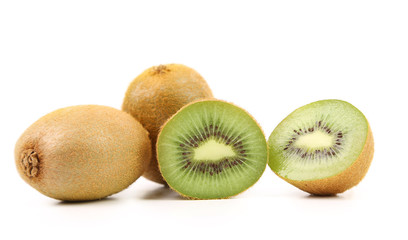 Fototapeta premium Kiwi fruit isolated on white background