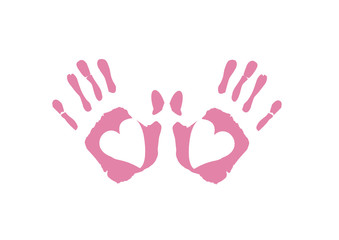 Obraz premium руки сердце