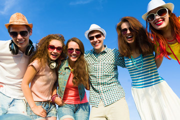 Fototapeta premium Group of young people