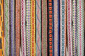 Detail of a traditional Lithuanian weave