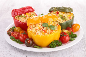 stuffed bell pepper