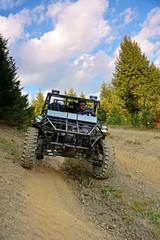 Fototapeta premium Borzhavskogo range.