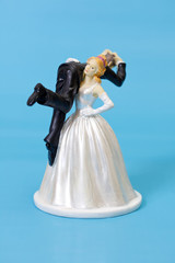 Funny wedding cake topper