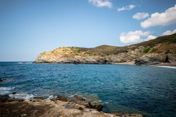 Fototapeta na wymiar Argentiera Sardinia sea landscape