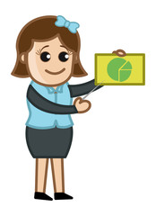 Stats - Cartoon Business Vector Illustrations