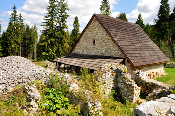 Ruins of monastery Klastorisko