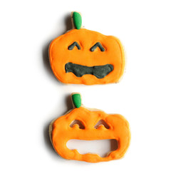 Halloween gingerbread cookies