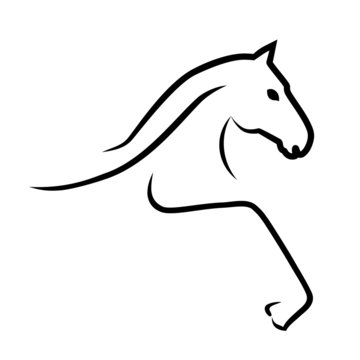 Pferd - Zeichen / Logo