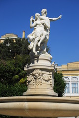Fototapeta na wymiar Skulpturenbrunnen