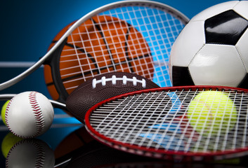 Four Sports, a lot of balls and stuff 