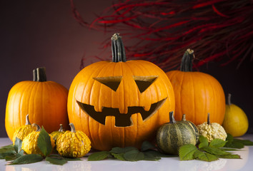 Halloween Pumpkin, Scary Jack