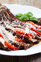 Roasted eggplant