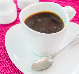Hot coffee