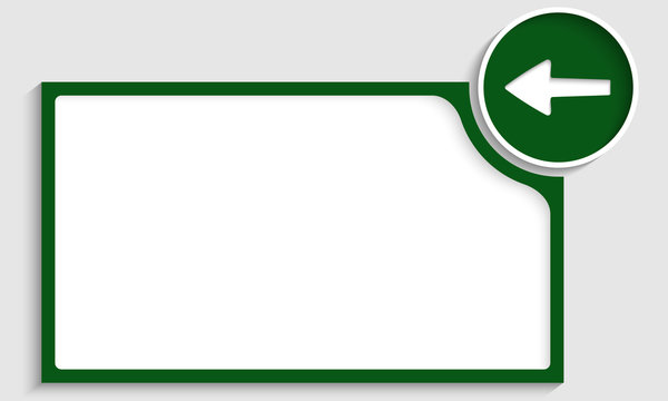 green text box with arrow