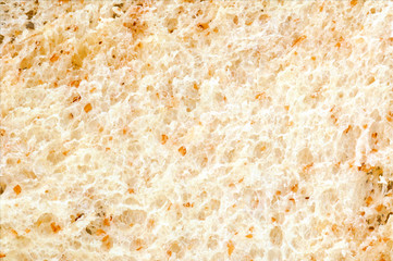 white bread texture .