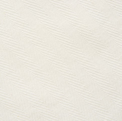 White herringbone fabric