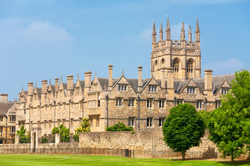 Merton College. Oxford, UK