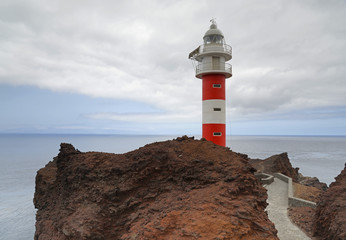 Leuchtturm an der Punta del Teno, Teneriffa