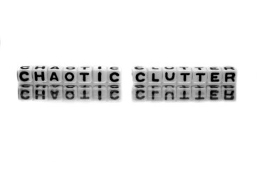 Chaotic clutter text message