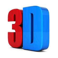 3d metallic logo