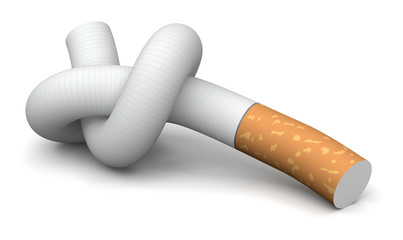 Cigarette (clipping path included)