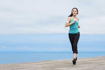 jogging