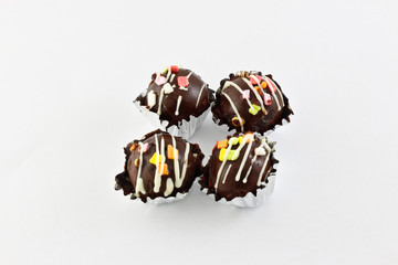 Fototapeta premium Chocolate ball.