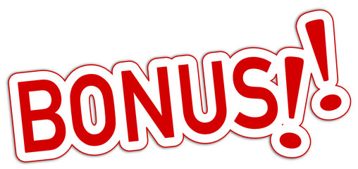Bonus Rabatt Sticker rot  #130906-svg09