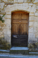 Fototapeta na wymiar Drzwi drewniane, antyczne