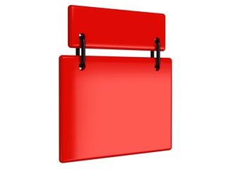 Label - place for an inscription