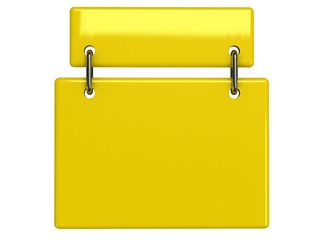 Label - place for an inscription