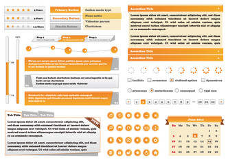 Set of icons for website