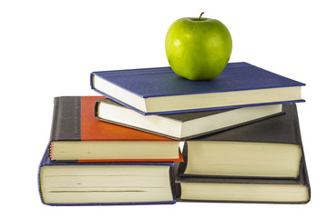 Books with an apple