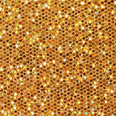 Gold blinking background. Christmas