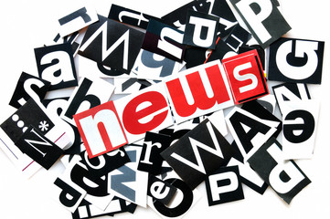 News Buchstaben