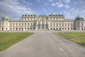 Fototapeta na wymiar Wiedeń - Belvedere