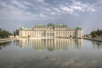Fototapeta na wymiar Wiedeń - Belvedere