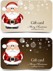 Merry Christmas and New Year Gift card