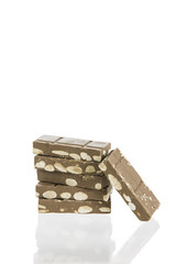 Chocolate with almonds