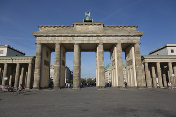 Fototapeta na wymiar Berlin - Brama Brandenburska